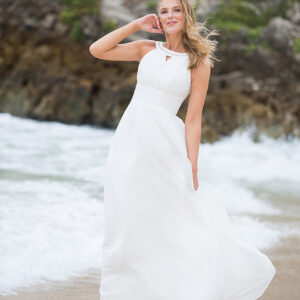 Langes Standesamtkleid 2019 A7115L 1 Fashion Queen GmbH