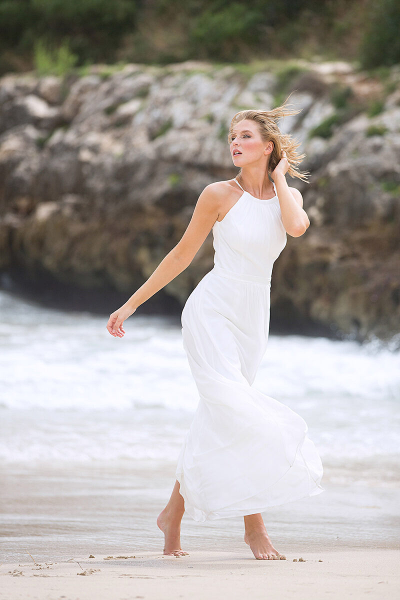 Langes Standesamtkleid 2019 A7141 3 Fashion Queen GmbH