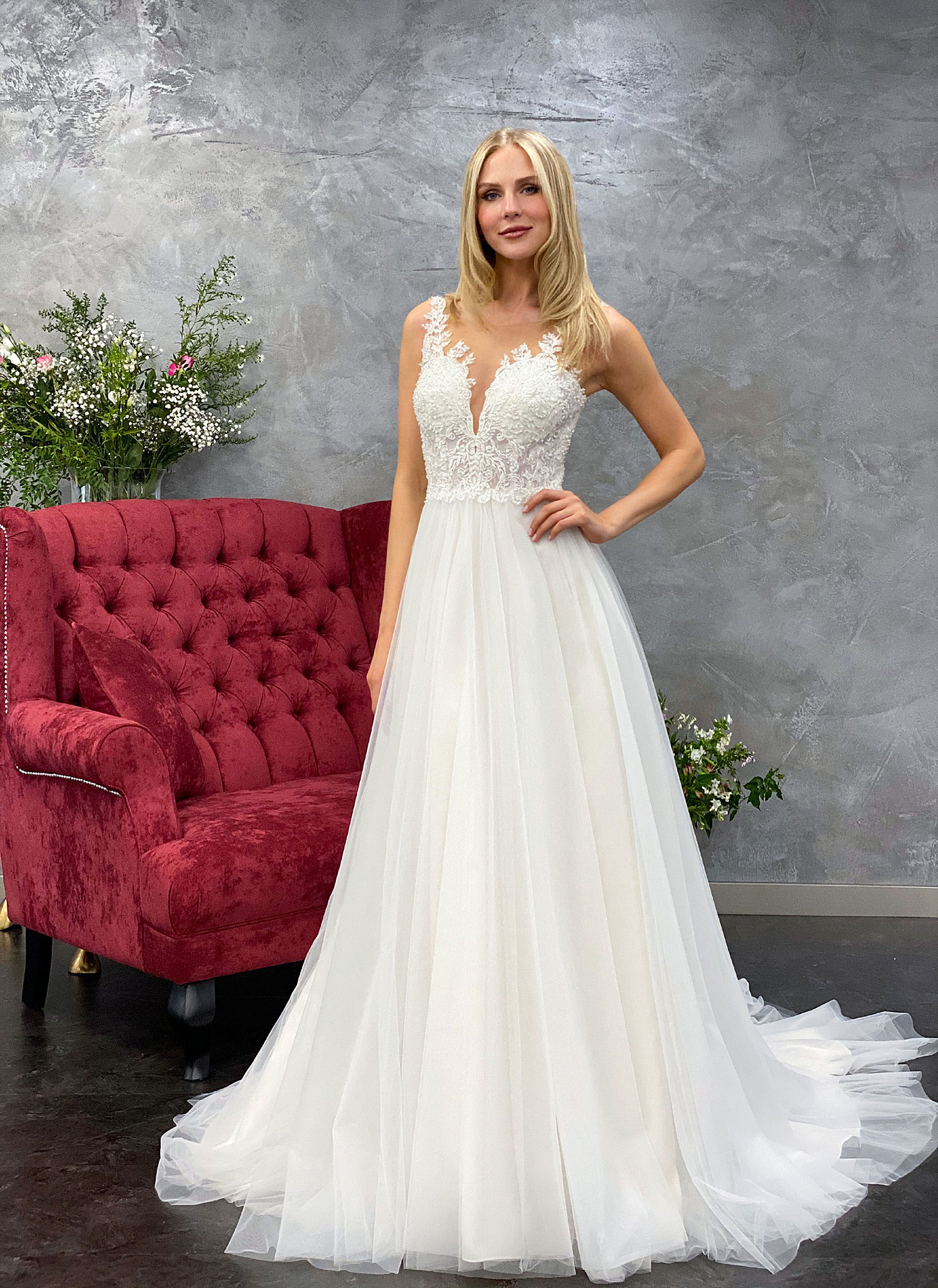 Amera Vera 2021 Brautkleid B2105 4 Hochzeitskleid Kollektion 2021