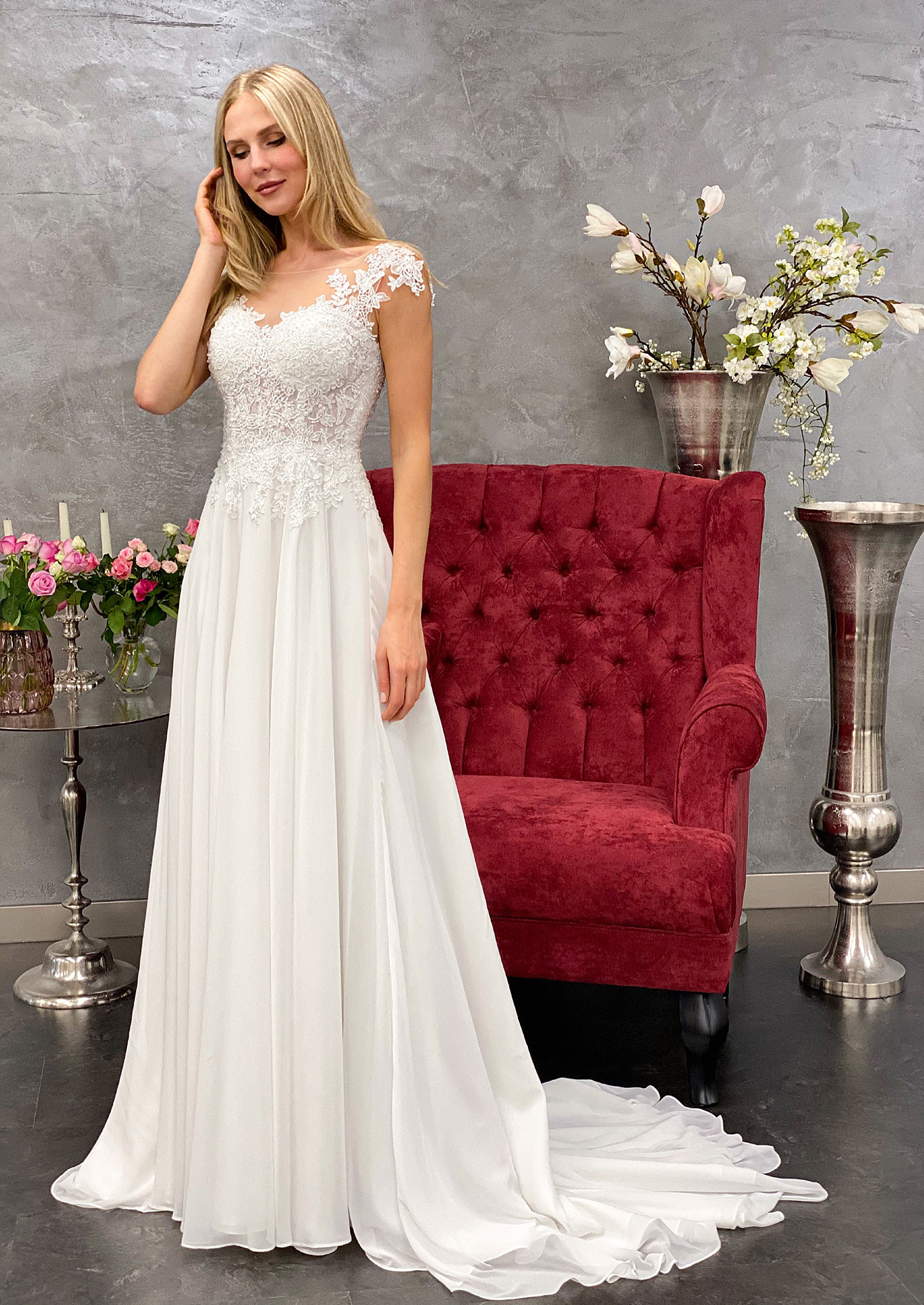 Amera Vera 2021 Brautkleid B2114 1 Hochzeitskleid Kollektion 2021