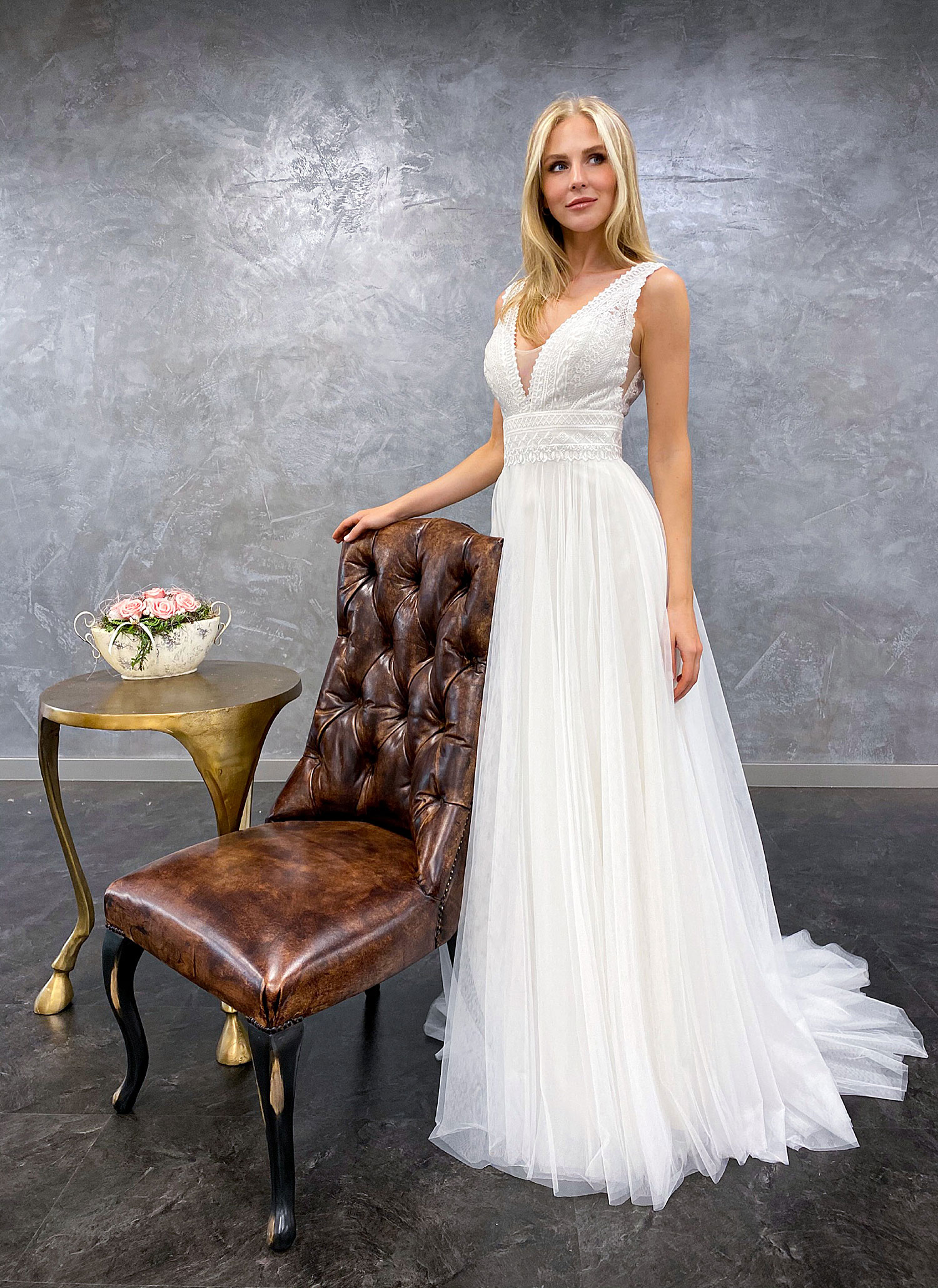 AnnAngelex 2021 Brautkleid B2157 2 Hochzeitskleid Kollektion 2021