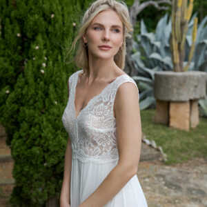 Standesamtkleid 2022 A7301 2 Fashion Queen GmbH