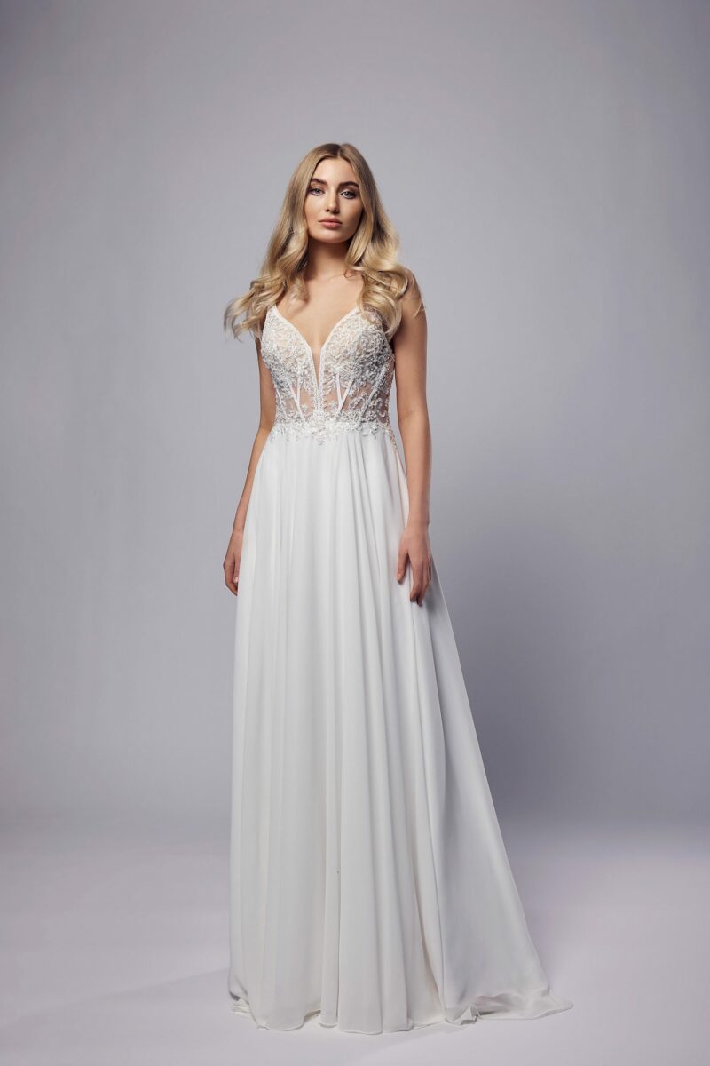 Amera Vera Light 2023 Brautkleid Standesamtkleid AL101 (1) Fashion Queen GmbH