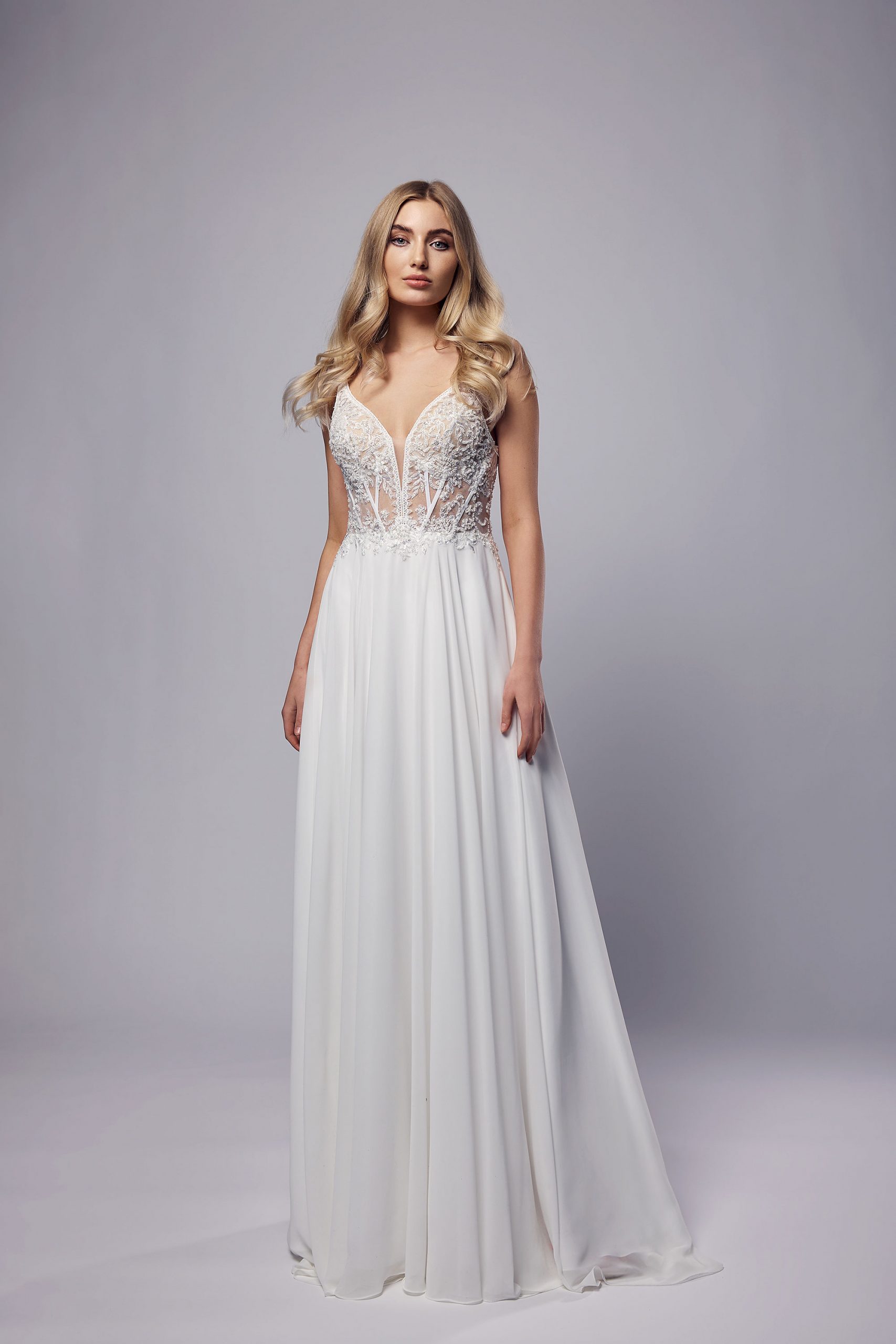 Amera Vera Light 2023 Brautkleid Standesamtkleid AL101 (1) Fashion Queen GmbH