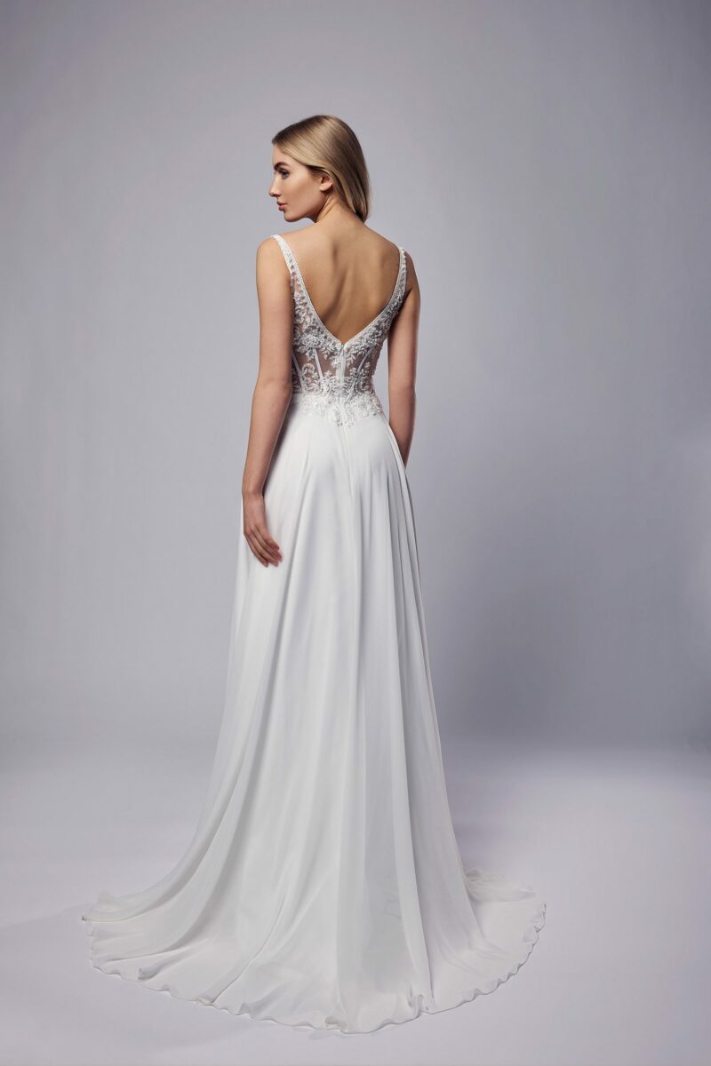 Amera Vera Light 2023 Brautkleid Standesamtkleid AL101 (4) Fashion Queen GmbH