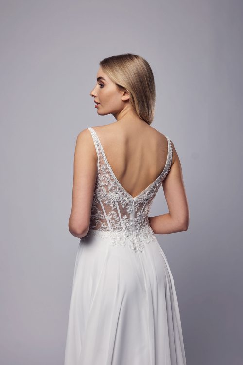 Amera Vera Light 2023 Brautkleid Standesamtkleid AL101 (5) Fashion Queen GmbH