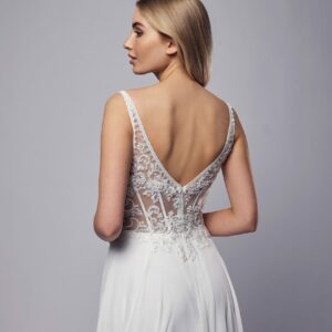 Amera Vera Light 2023 Brautkleid Standesamtkleid AL101 (5) Fashion Queen GmbH