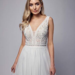 Amera Vera Light 2023 Brautkleid Standesamtkleid AL102 (2) Fashion Queen GmbH