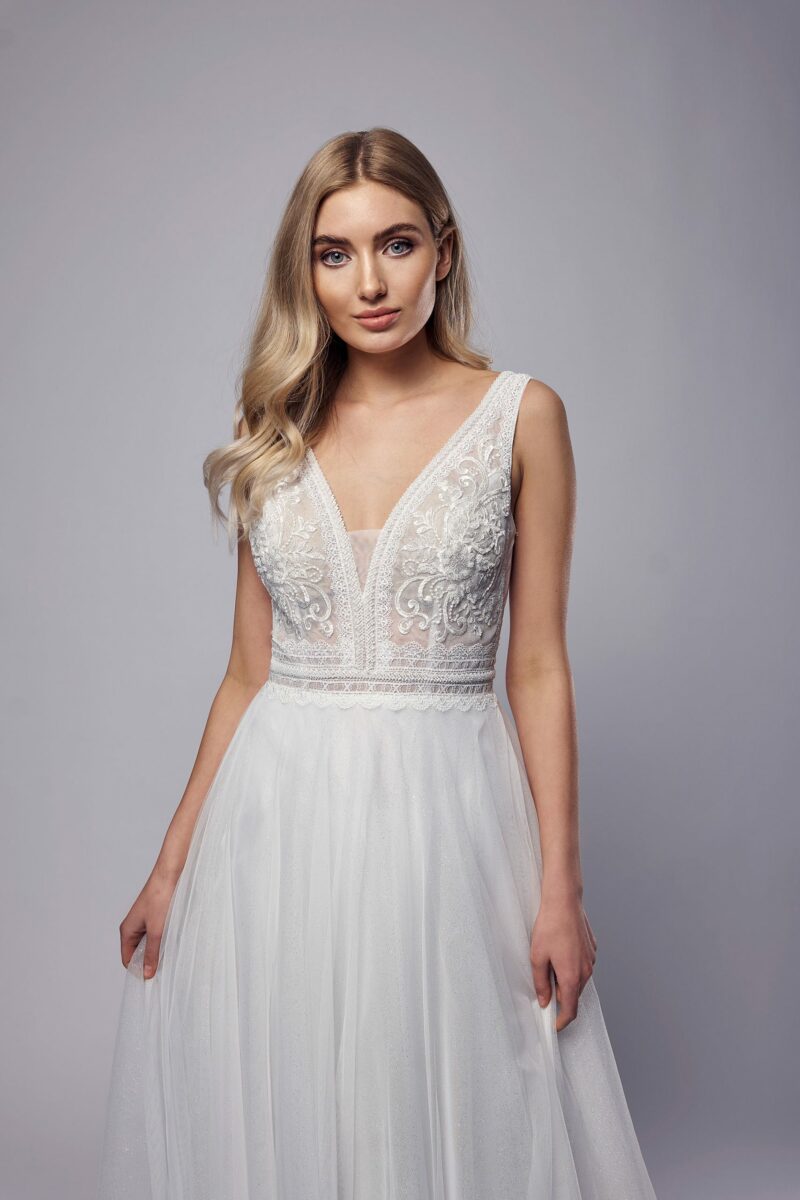 Amera Vera Light 2023 Brautkleid Standesamtkleid AL102 (2) Fashion Queen GmbH