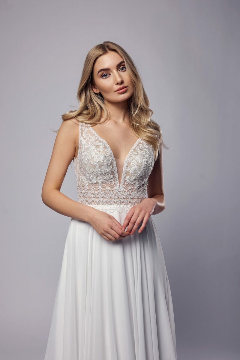 Amera Vera Light 2023 Brautkleid Standesamtkleid AL103 (2) Fashion Queen GmbH