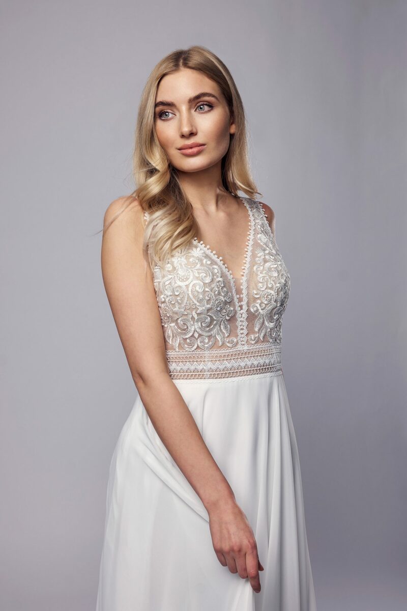 Amera Vera Light 2023 Brautkleid Standesamtkleid AL104 (2) Fashion Queen GmbH
