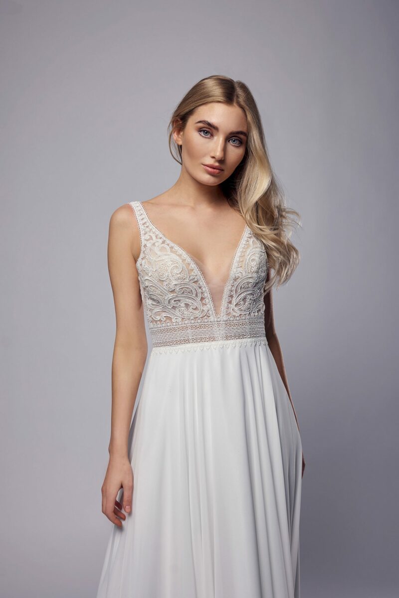 Amera Vera Light 2023 Brautkleid Standesamtkleid AL105 (2) Fashion Queen GmbH
