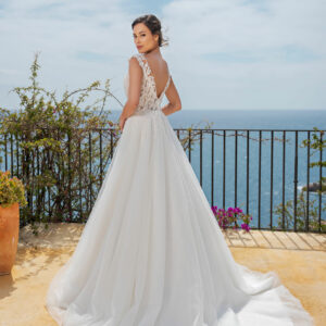 Miss Beautiful Bride Brautkleid MGB140 (3) Miss Beautiful Bride Brautmode Kollektion 2024