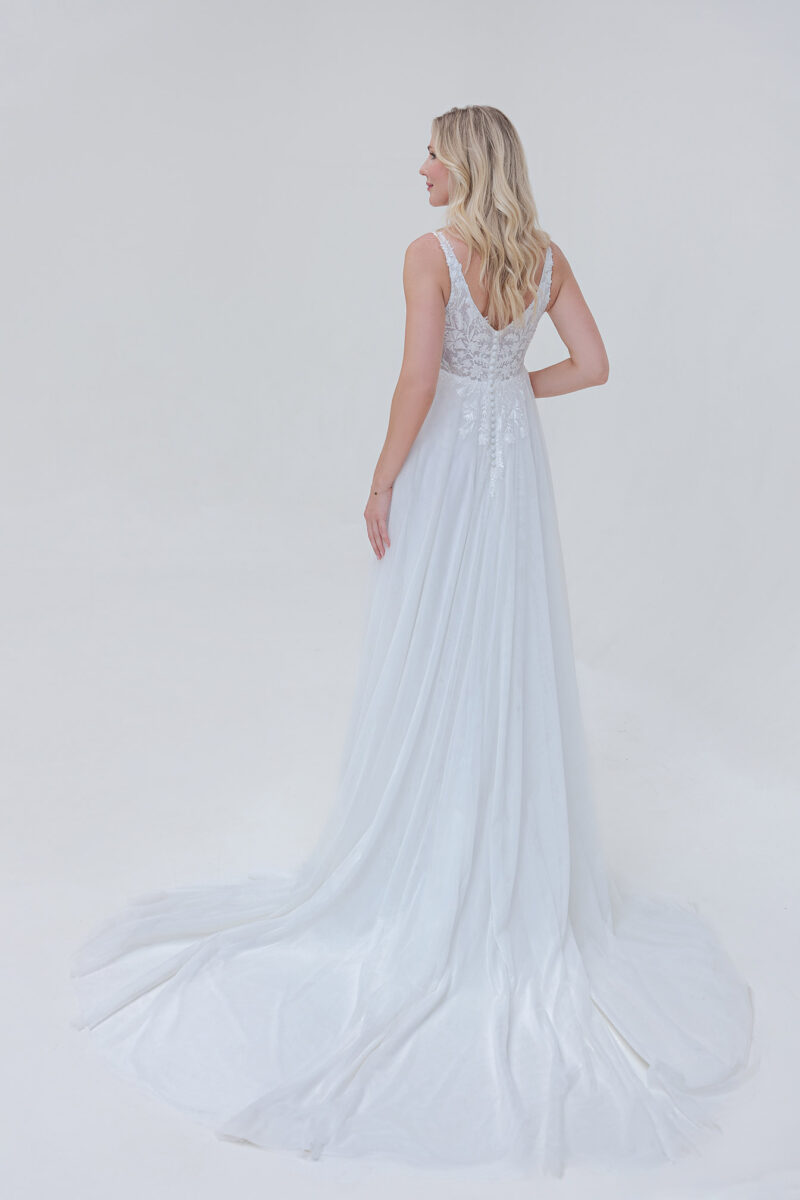Mami Love Kollektion 2025 Umstandskleid Brautkleid BS516 (3) Fashion Queen