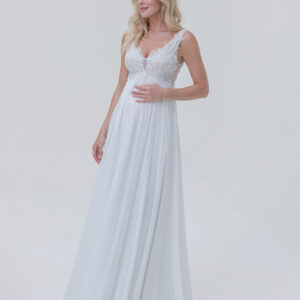 Mami Love Kollektion 2025 Umstandskleid Brautkleid BS518 (1) Fashion Queen