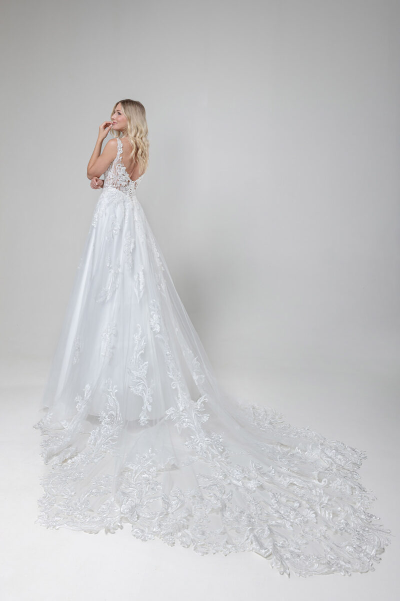 Miss Beautiful Bride Kollektion 2025 Brautkleid MGB186 (3) Fashion Queen
