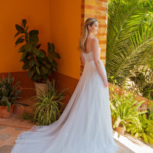 Miss Beautiful Bride Kollektion 2026 Brautkleid Umstandskleid MGB185 (4) Fashion Queen