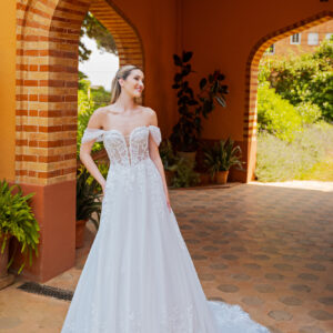 Miss Beautiful Bride Kollektion 2026 Brautkleid Umstandskleid MGB203 (1) Fashion Queen