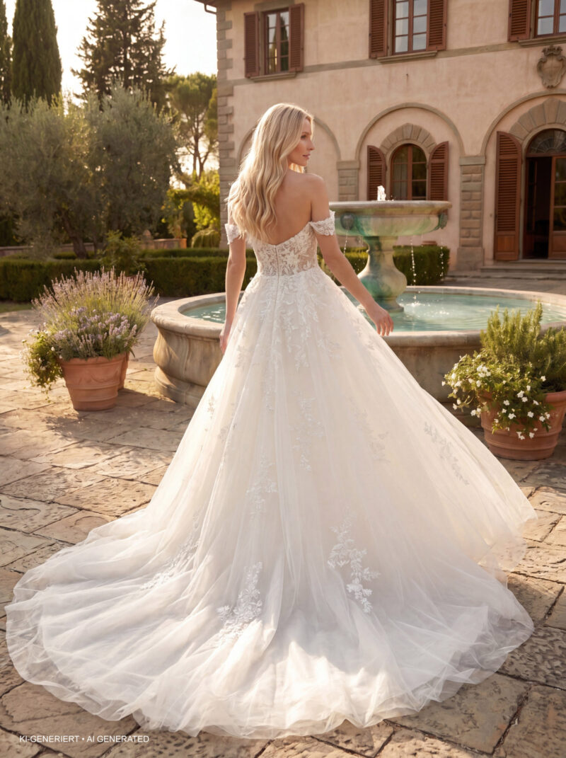 Amera Vera Kollektion 2027 Brautkleid B2624 (3) Fashion Queen
