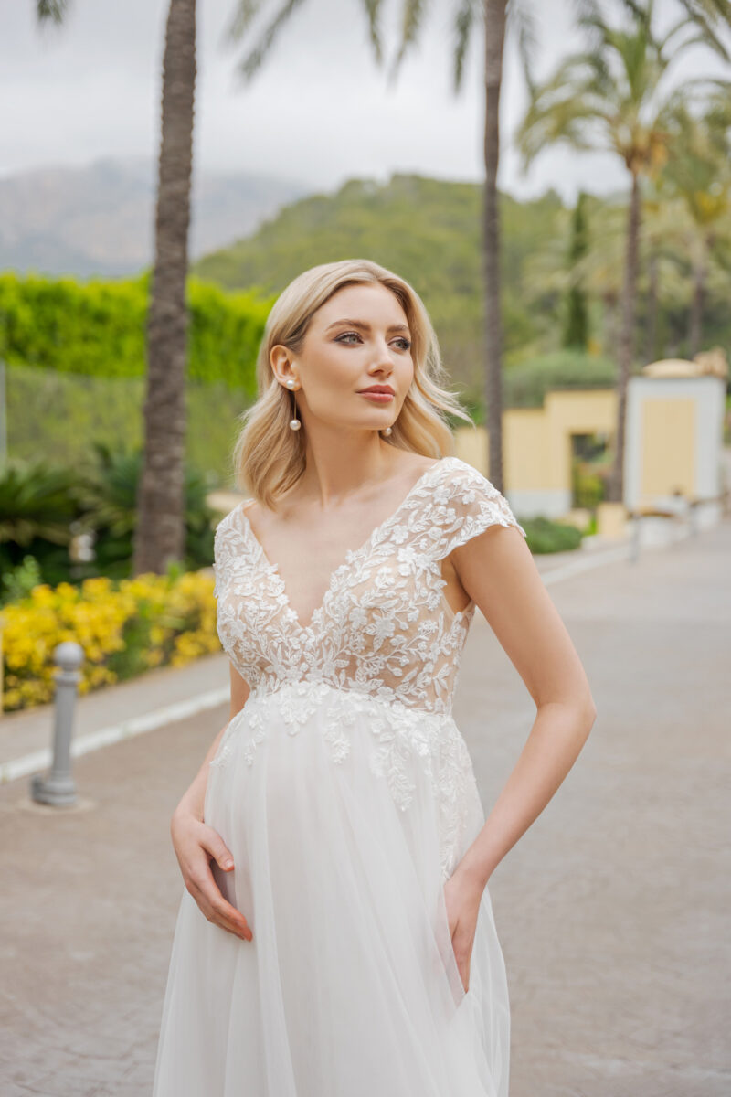 Mami Love Kollektion 2026 Brautkleid Umstandskleid BS520 (3) Fashion Queen