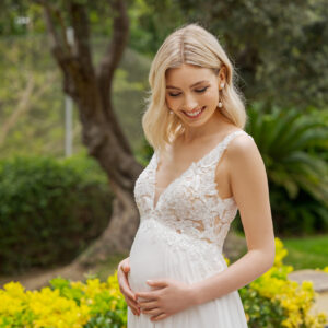 Mami Love Kollektion 2026 Brautkleid Umstandskleid BS521 (4) Fashion Queen