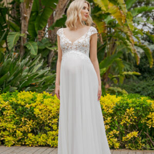 Mami Love Kollektion 2026 Brautkleid Umstandskleid BS522 (1) Fashion Queen