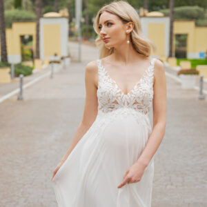 Mami Love Kollektion 2026 Brautkleid Umstandskleid BS524 (4) Fashion Queen