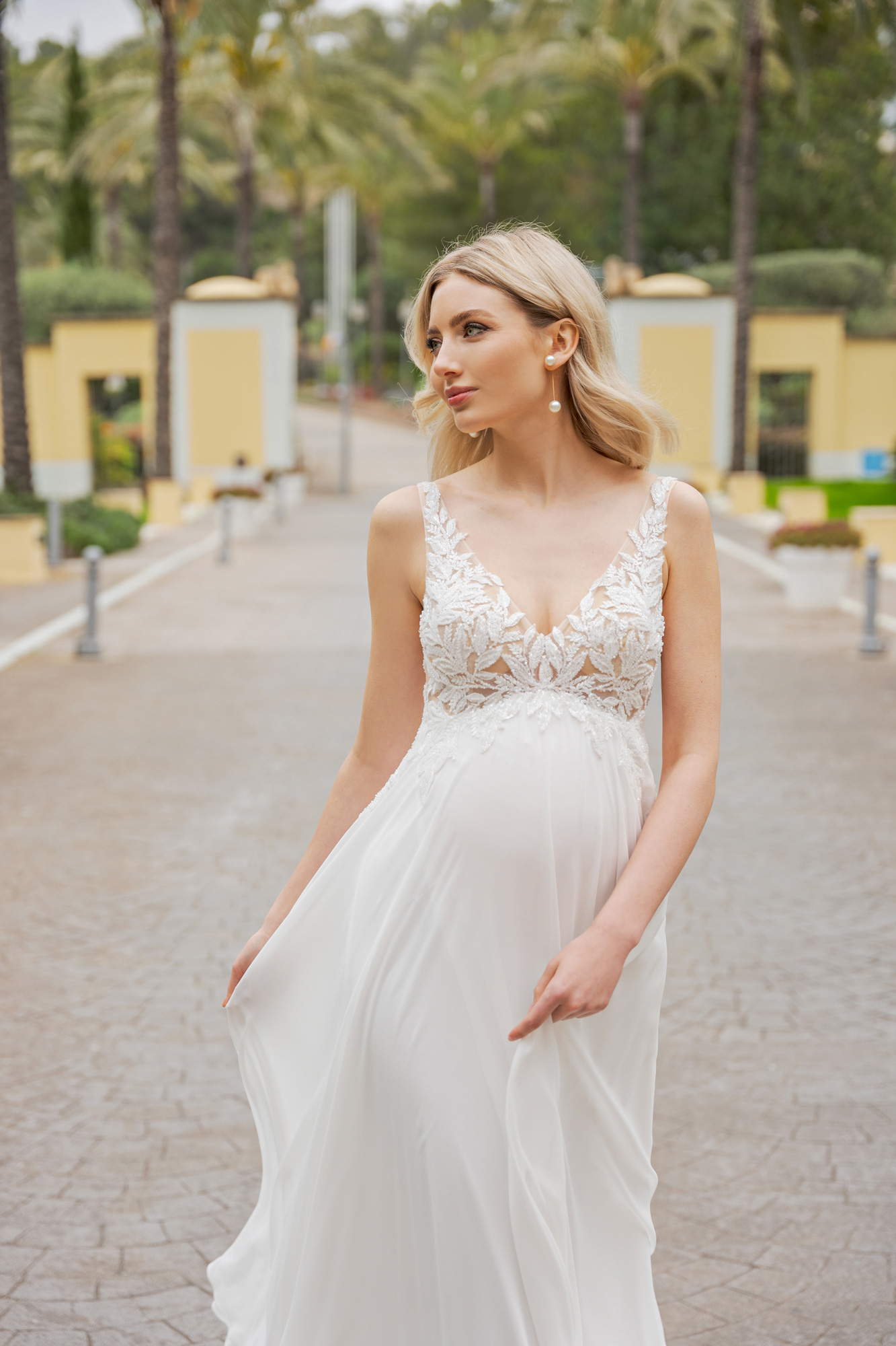 Mami Love Kollektion 2026 Brautkleid Umstandskleid BS524 (4) Fashion Queen