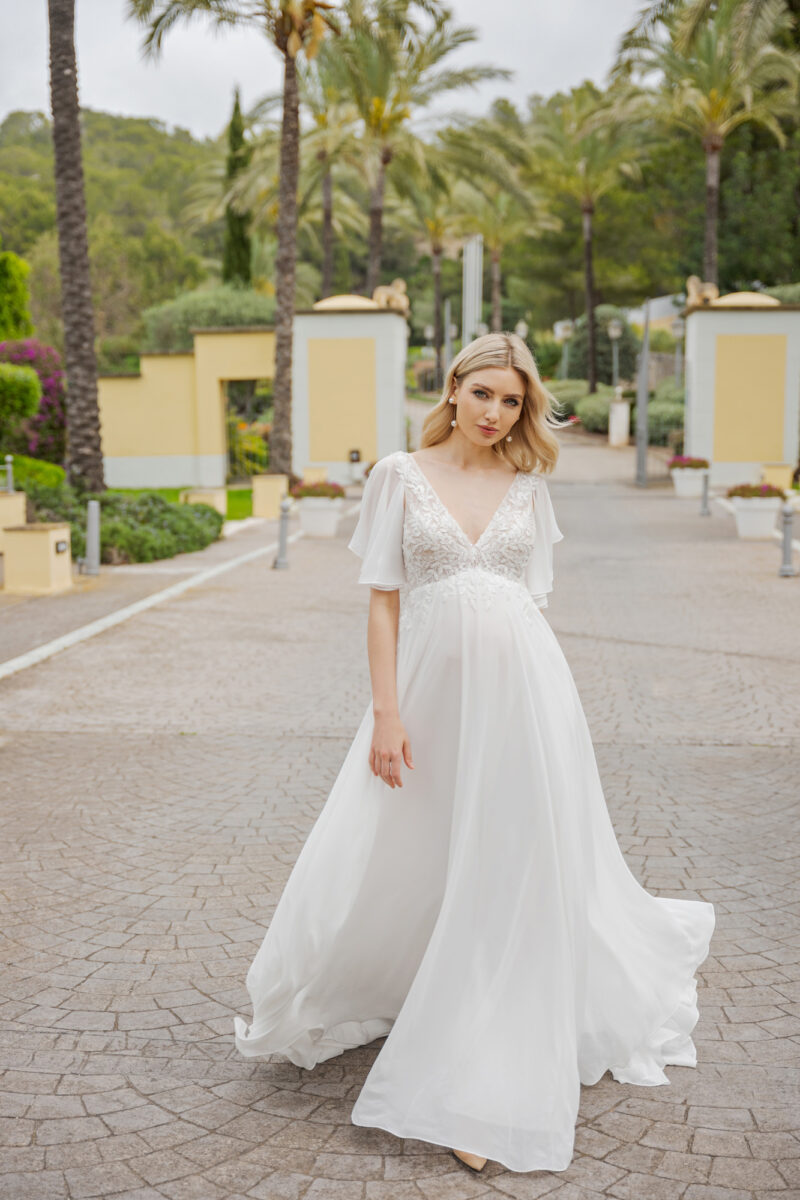 Mami Love Kollektion 2026 Brautkleid Umstandskleid BS525 (1) Fashion Queen