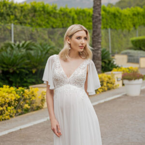 Mami Love Kollektion 2026 Brautkleid Umstandskleid BS525 (5) Fashion Queen