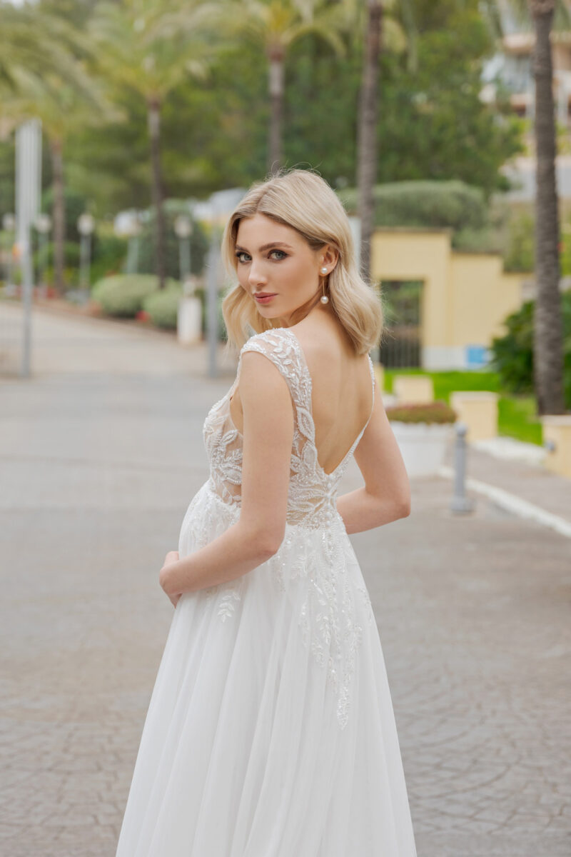 Mami Love Kollektion 2026 Brautkleid Umstandskleid BS528 (4) Fashion Queen