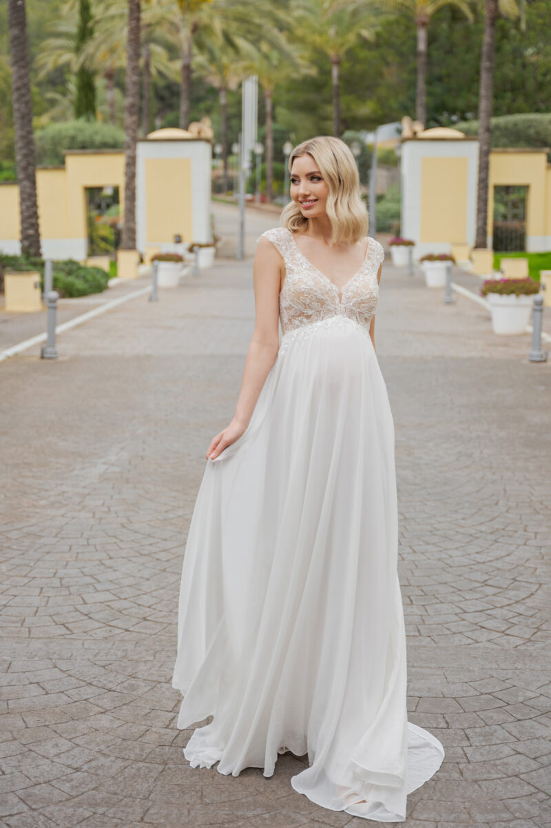 Mami Love Kollektion 2026 Brautkleid Umstandskleid BS529 (1) Fashion Queen