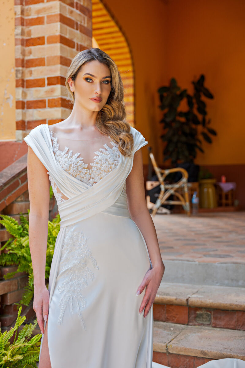 Miss Beautiful Bride Kollektion 2026 Brautkleid Umstandskleid MGB223 (2) Fashion Queen