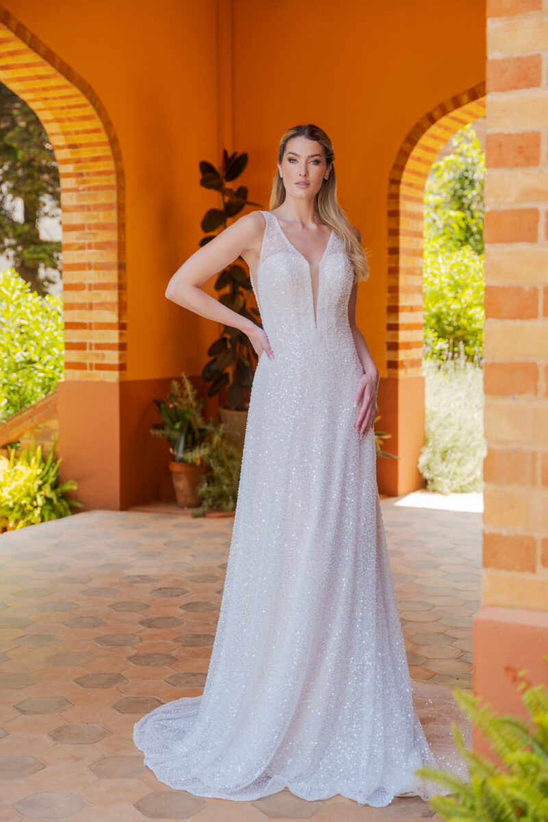 Miss Beautiful Bride Kollektion 2026 Brautkleid Umstandskleid MGB227 (1) Fashion Queen