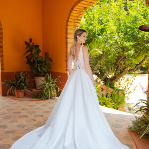 Miss Beautiful Bride Kollektion 2026 Brautkleid Umstandskleid MGB238 (3) Fashion Queen