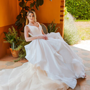 Miss Beautiful Bride Kollektion 2026 Brautkleid Umstandskleid MGB240 (2) Fashion Queen