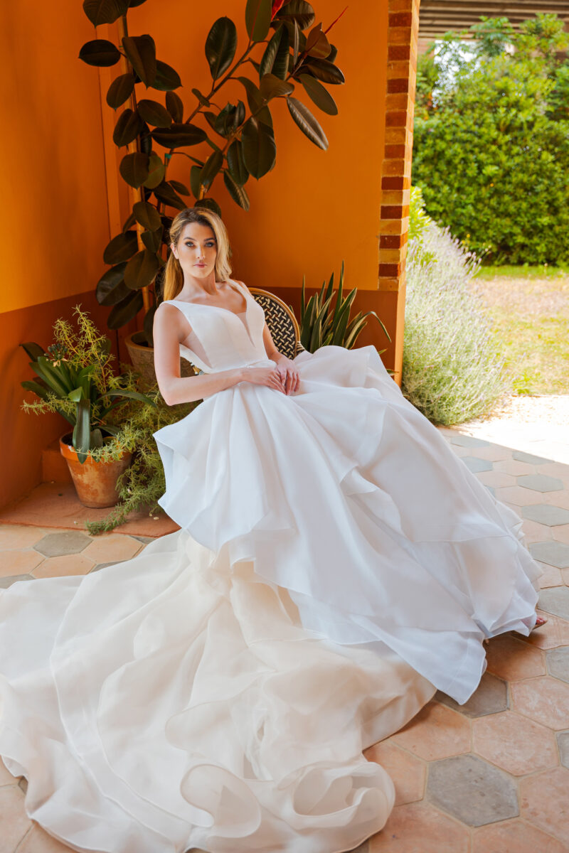Miss Beautiful Bride Kollektion 2026 Brautkleid Umstandskleid MGB240 (2) Fashion Queen