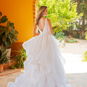 Miss Beautiful Bride Kollektion 2026 Brautkleid Umstandskleid MGB240 (3) Fashion Queen