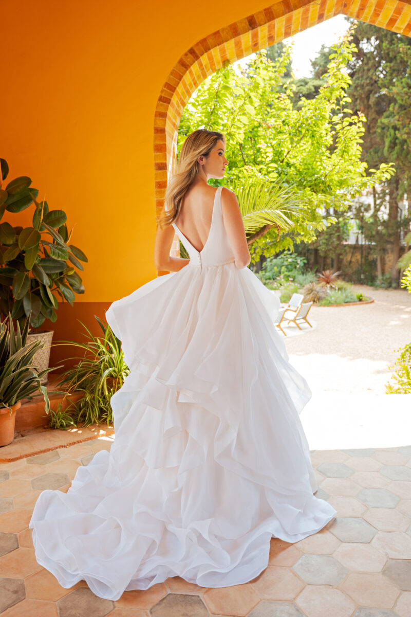 Miss Beautiful Bride Kollektion 2026 Brautkleid Umstandskleid MGB240 (3) Fashion Queen