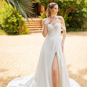 Miss Beautiful Bride Kollektion 2026 Brautkleid Umstandskleid MGB242 (1) Fashion Queen