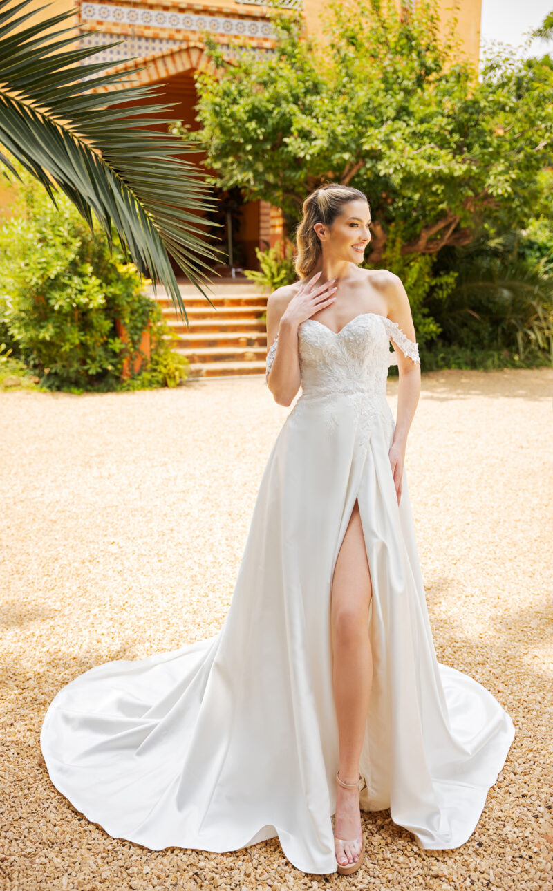 Miss Beautiful Bride Kollektion 2026 Brautkleid Umstandskleid MGB242 (1) Fashion Queen