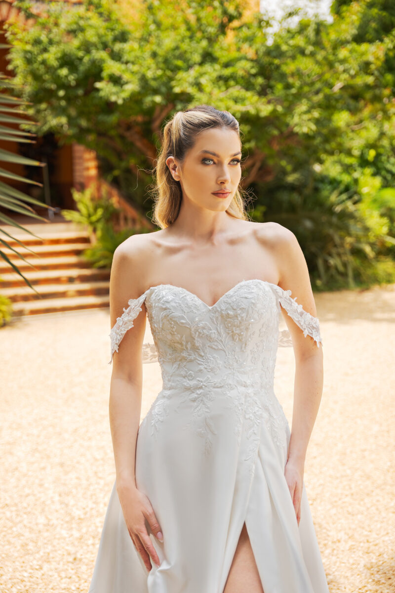 Miss Beautiful Bride Kollektion 2026 Brautkleid Umstandskleid MGB242 (2) Fashion Queen