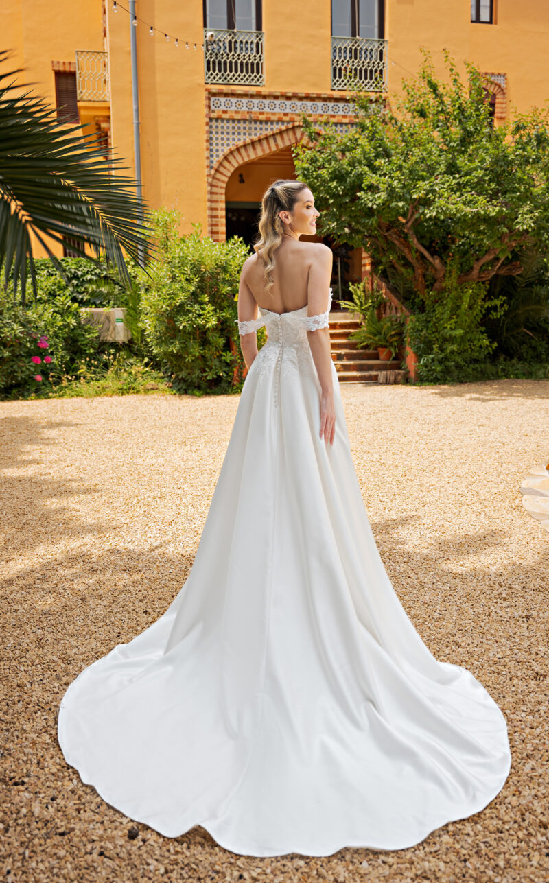 Miss Beautiful Bride Kollektion 2026 Brautkleid Umstandskleid MGB242 (3) Fashion Queen