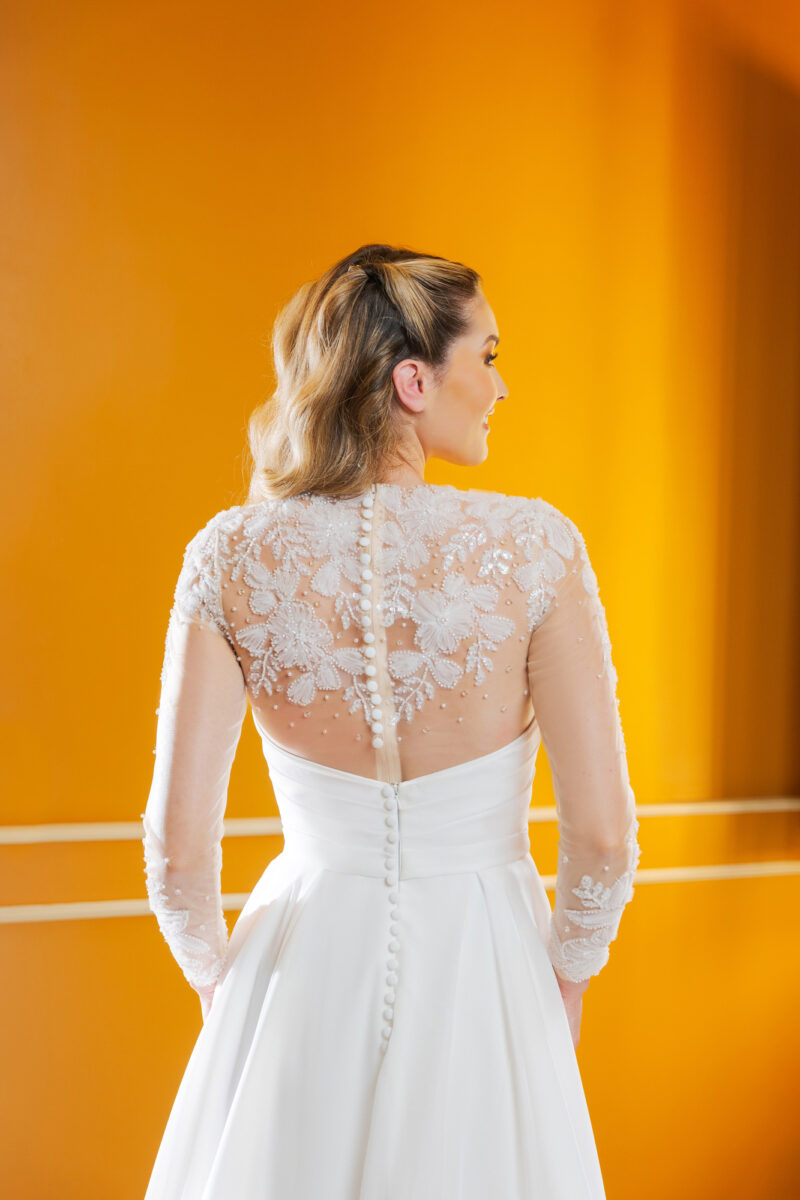 Miss Beautiful Bride Kollektion 2026 Brautkleid Umstandskleid MGB250 (4) Fashion Queen