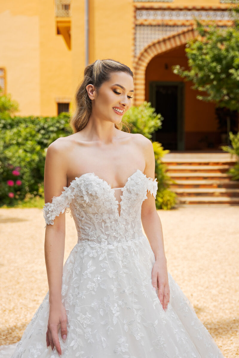 Miss Beautiful Bride Kollektion 2026 Brautkleid Umstandskleid MGB252 (2) Fashion Queen