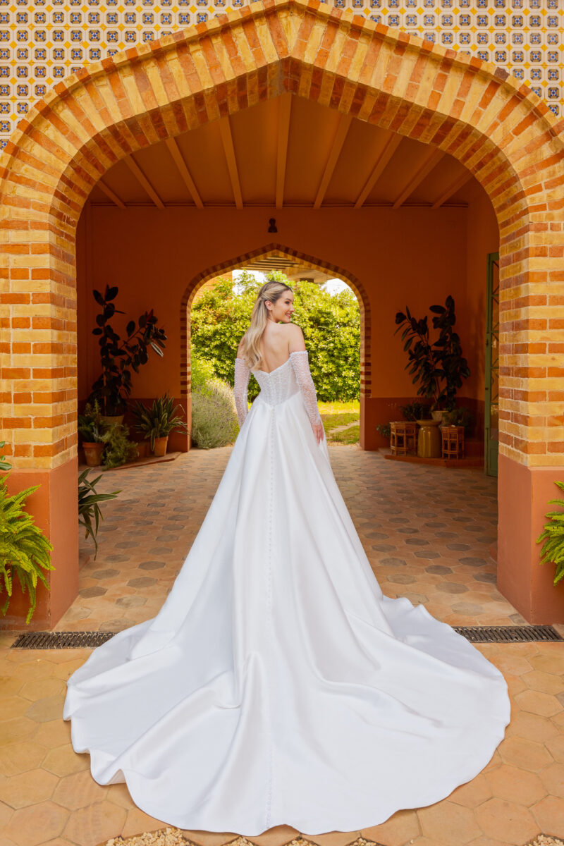 Miss Beautiful Bride Kollektion 2026 Brautkleid Umstandskleid MGB255 (3) Fashion Queen