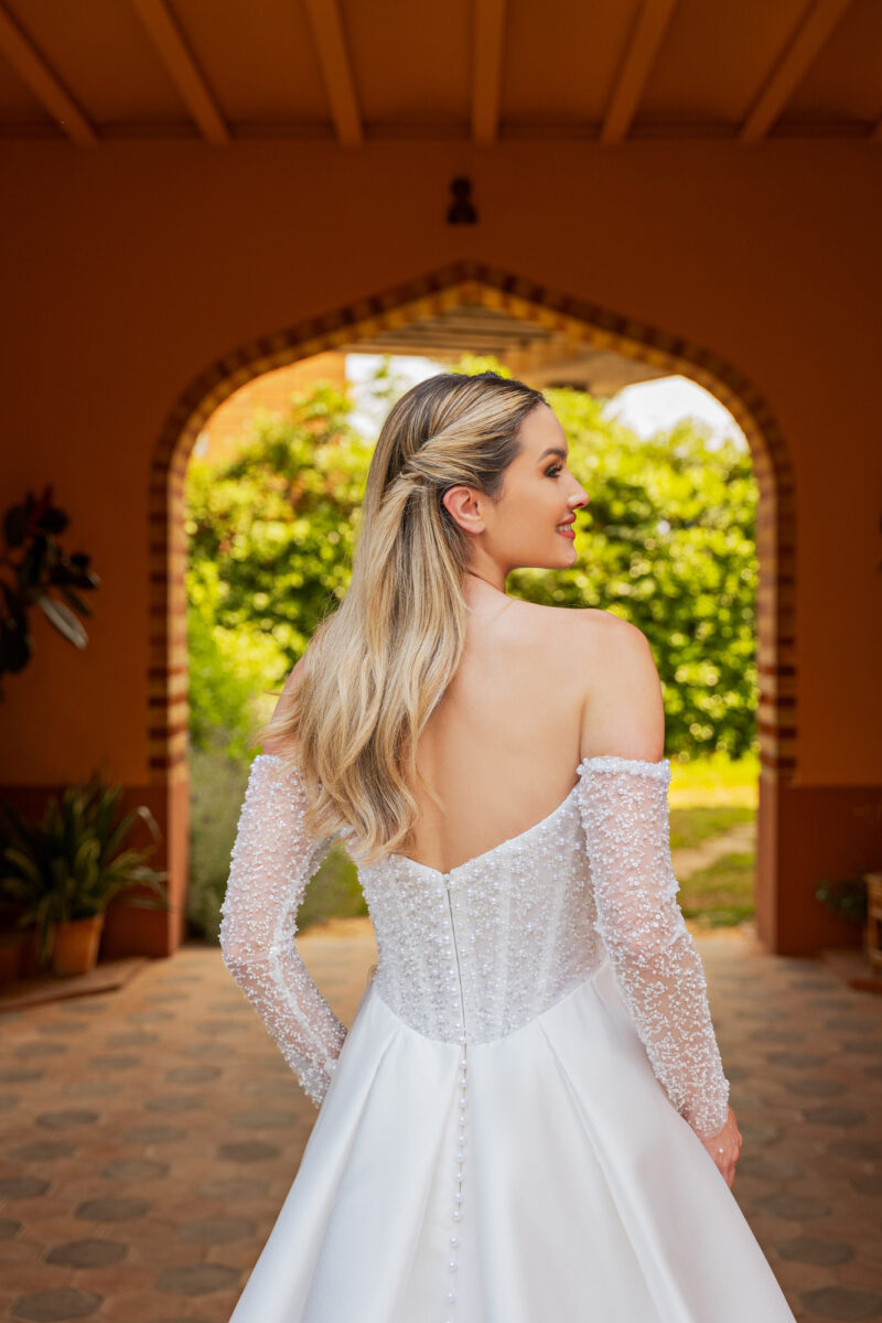 Miss Beautiful Bride Kollektion 2026 Brautkleid Umstandskleid MGB255 (4) Fashion Queen