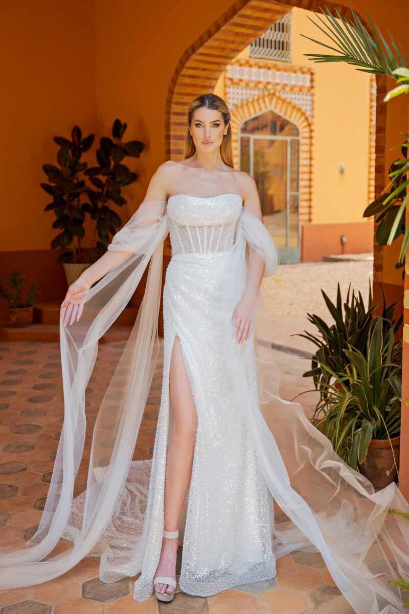 Miss Beautiful Bride Kollektion 2026 Brautkleid Umstandskleid MGB256 (1) Fashion Queen