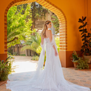 Miss Beautiful Bride Kollektion 2026 Brautkleid Umstandskleid MGB256 (5) Fashion Queen