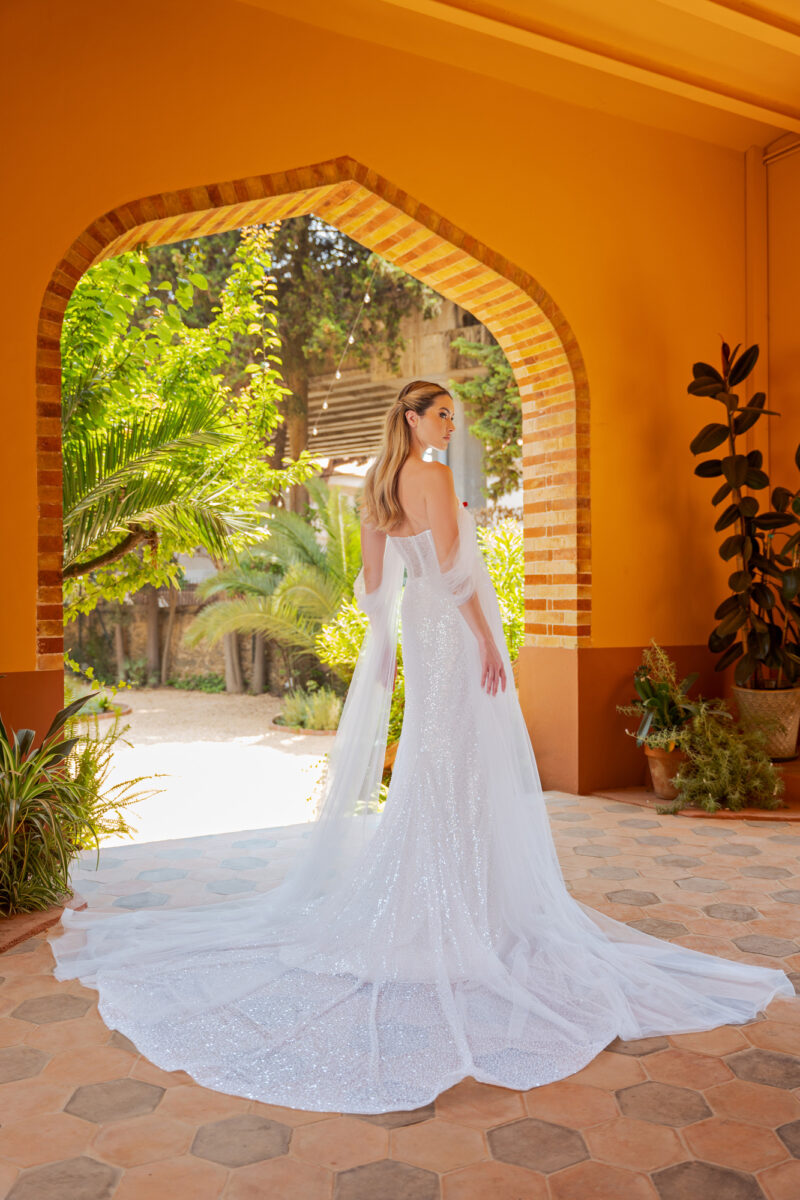 Miss Beautiful Bride Kollektion 2026 Brautkleid Umstandskleid MGB256 (5) Fashion Queen